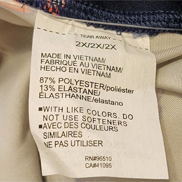 Women's Under Armour HeatGear® Printed No-Slip Waistband Ankle Leggings 2X 3X Ne - Picture 11 of 13